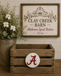 Alabama Embroidered Spirit Button
